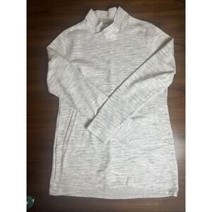 Duluth Trading Co Deux More Double Knit Pullover Tunic Gray Women’s S Cabin Cozy